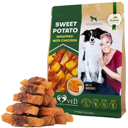 Sweet Potato & Chicken Natural Chews